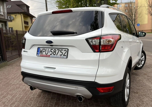 Ford Kuga cena 61700 przebieg: 198555, rok produkcji 2017 z Olsztynek małe 704